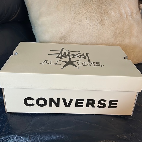 Stussy x Converse Chuck Taylors size 8.5M 10.5W - Picture 2 of 11
